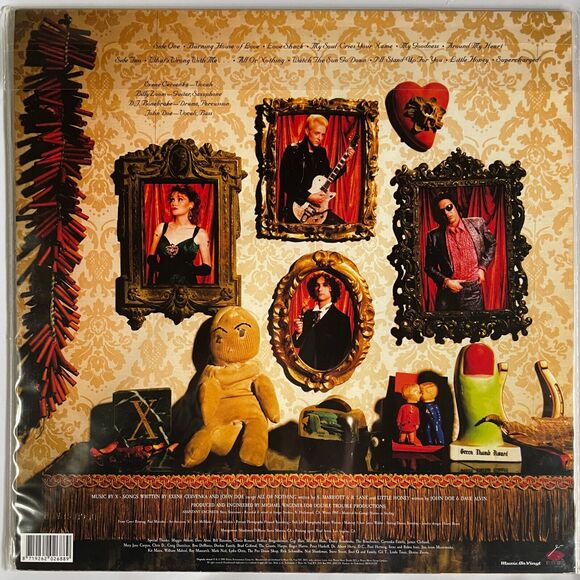 X Ain't Love Grand NEW Limited Numbered Gold Colored Vinyl Record 2023 Punk - Picture 3 of 3